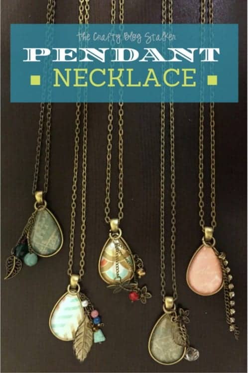 Design and create a beautiful Pendant Necklace. DIY Jewelry makes a great gift or simply a way to show off your own style. Very easy to make.