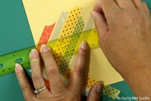 How to Make a Handmade Thank You Card with Washi Tape, a tutorial featured by top US craft blog, The Crafty Blog Stalker