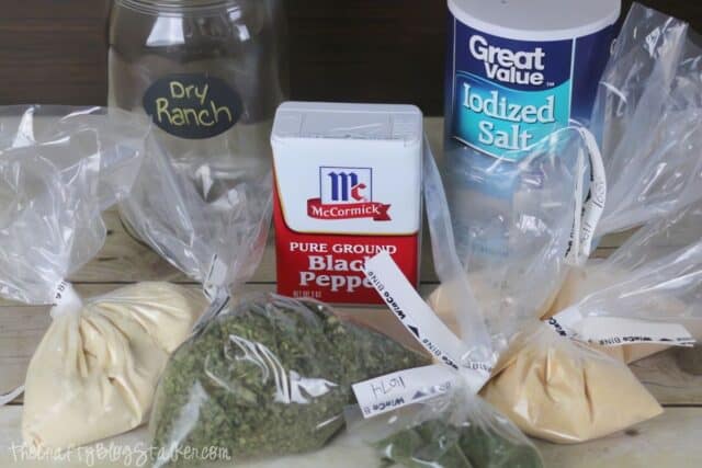Ranch Mix Recipe for Restaurant Style Ranch Dressing