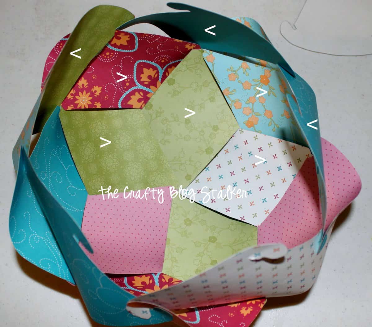 how-to-make-a-paper-sphere-the-crafty-blog-stalker