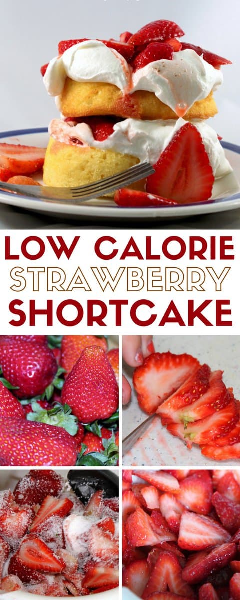 Low Calorie Strawberry Shortcake | Dessert Recipes | Strawberries | 