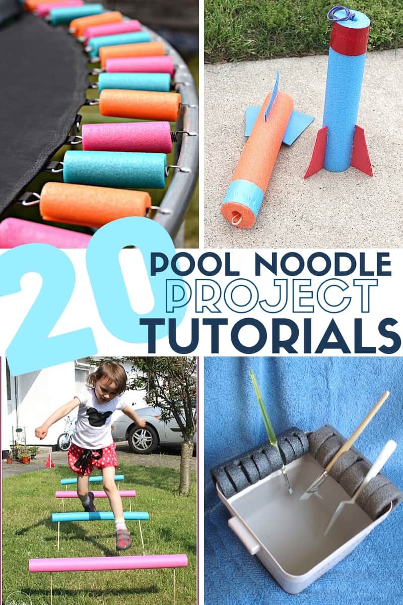 title image for 20 Pool Noodle Projects You Can Make