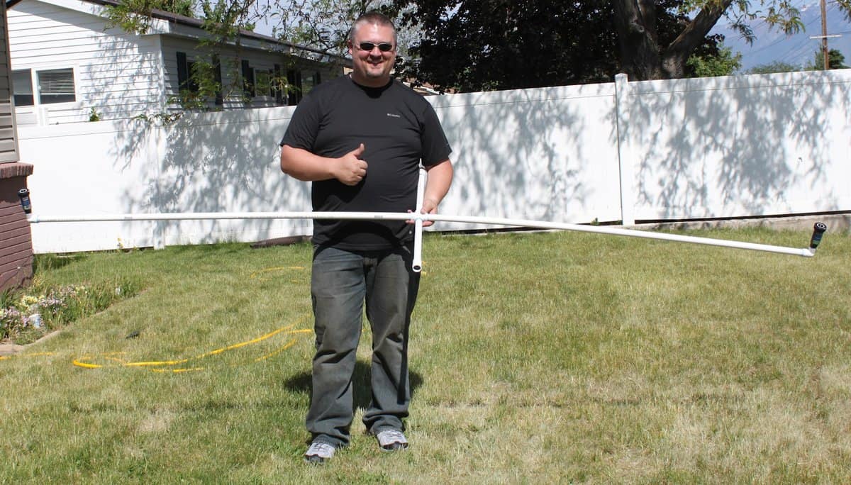 How to Make a Simple DIY PVC Sprinkler | The Crafty Blog ...