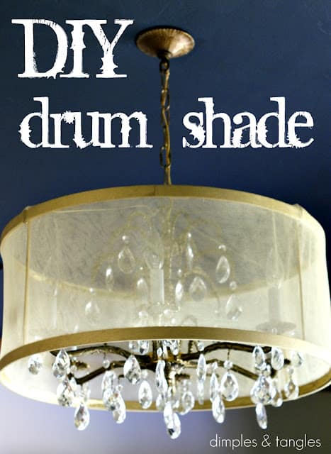 DIY Drum Shade.