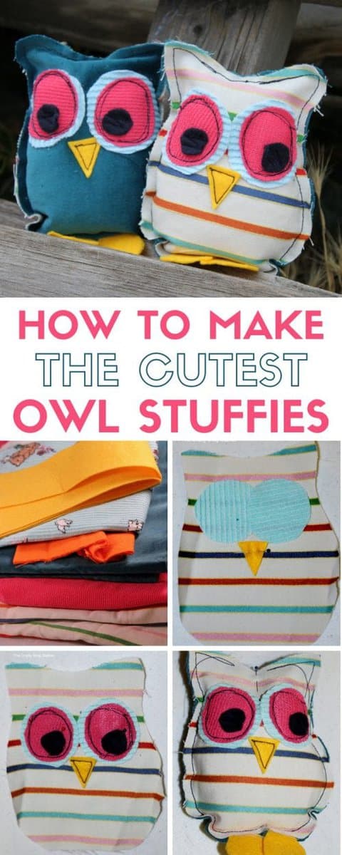 How to Make the Cutest Owl Stuffies | The Crafty Blog Stalker