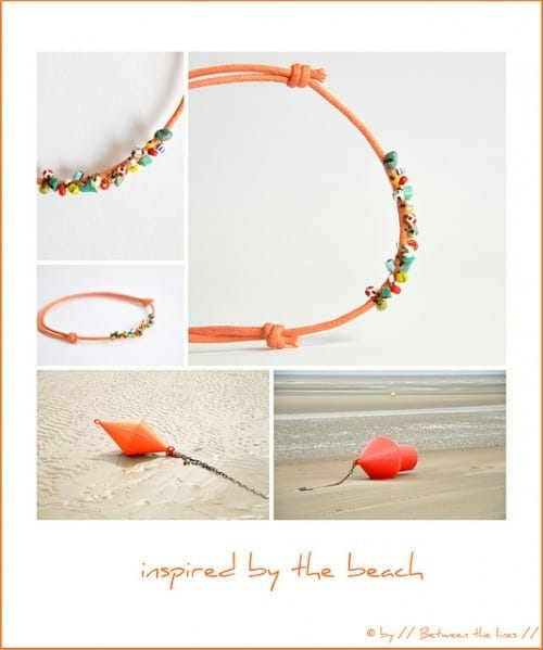 Necklace inspired by the beach