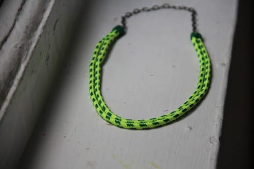 Shoelace Necklace