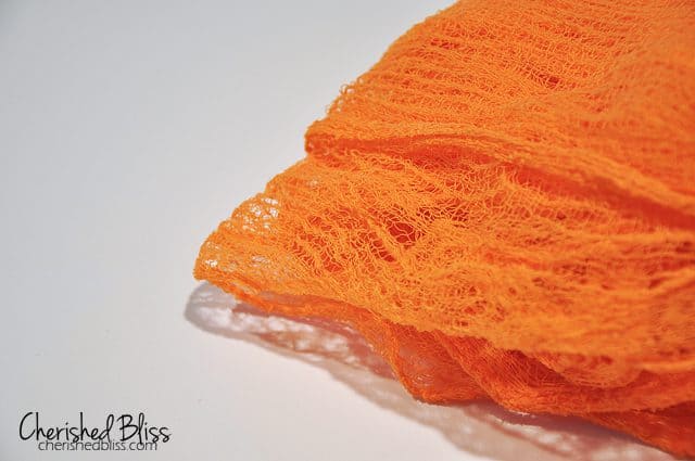 Dyed Cheesecloth Pumpkin // Cherished Bliss #pumpkin #tutorial