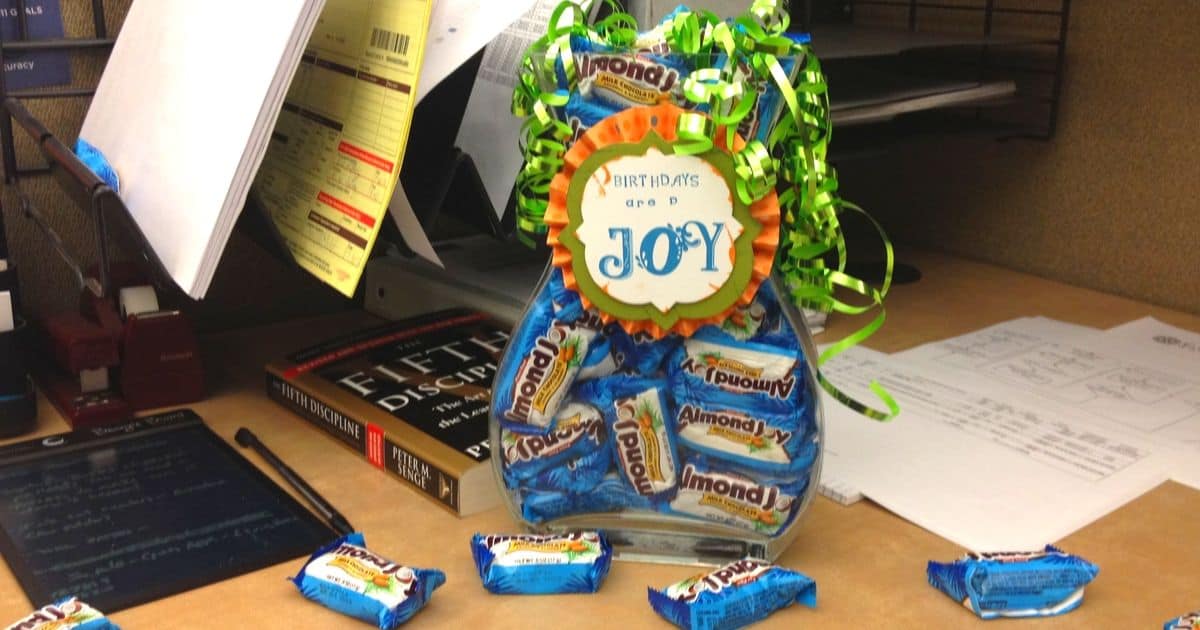 How To Make a Birthday Candy Jar for Gift Giving The Crafty Blog Stalker