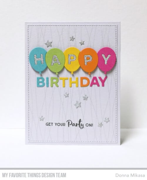 Bundle and Balloons Card