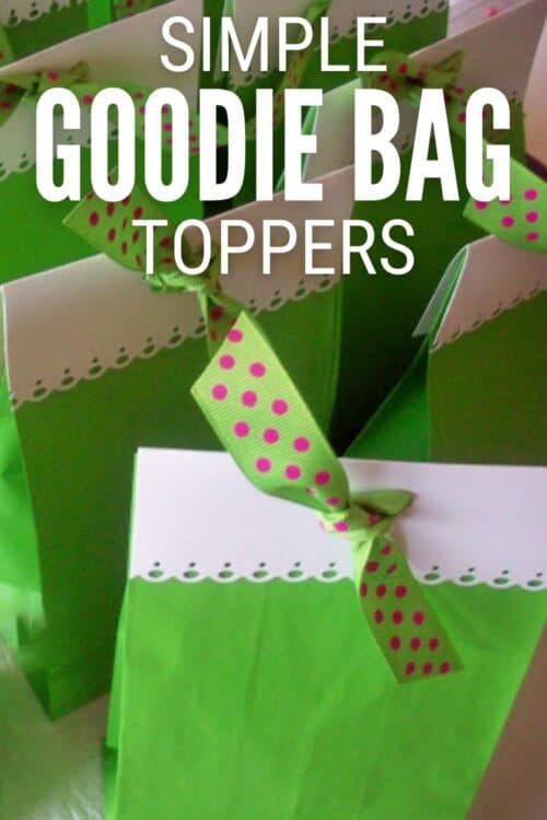 How To Make Cute Goodie Bags that are Fast and Easy - Crafty Blog