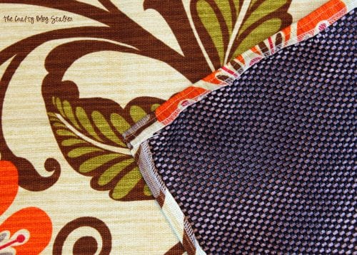 Custom Kitchen Rug | HGTV Fabric | Easy Sew | Home Decor | DIY | No Pattern Sewing 