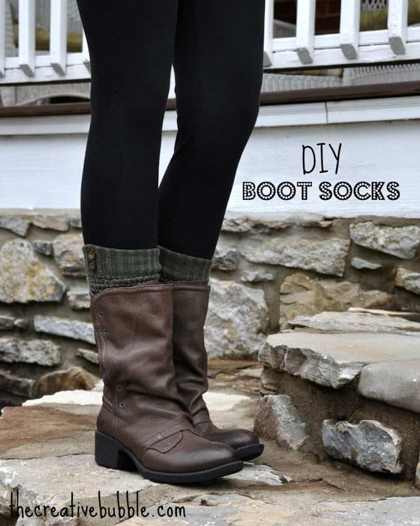 DIY boot socks