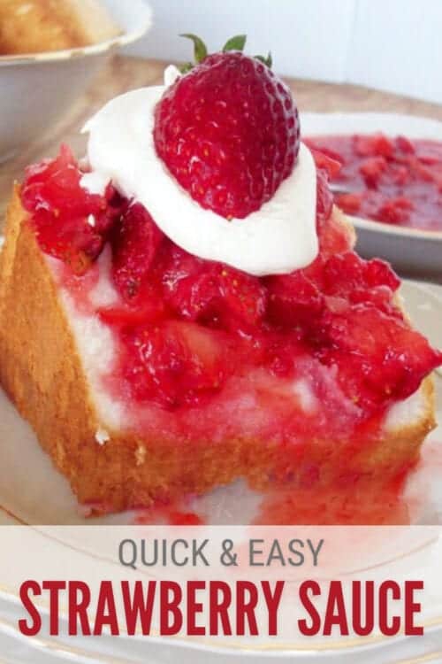 title image for How to Make a Quick and Simple Strawberry Sauce