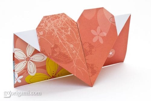 Origami Heart Envelope