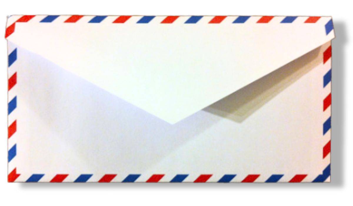 Airmail Envelope Templates.