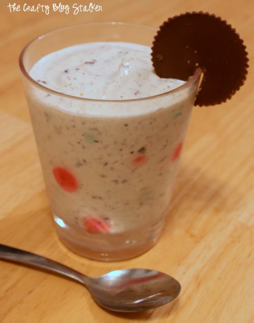 a Reese's Blizzard Recipe