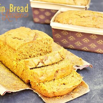 The Best ever Pumpkin Bread Recipe!