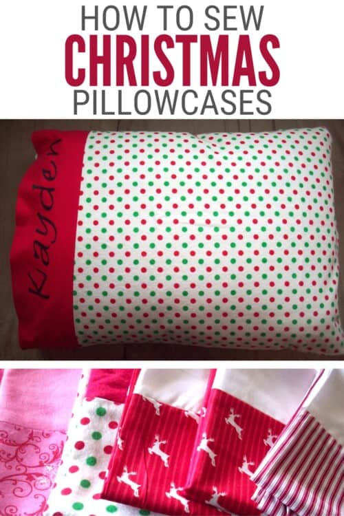 title image for How to Make a Personalized Christmas Pillowcase
