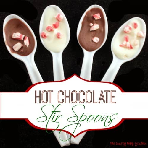 How to Make Hot Chocolate Stir Spoons - The Crafty Blog Stalker