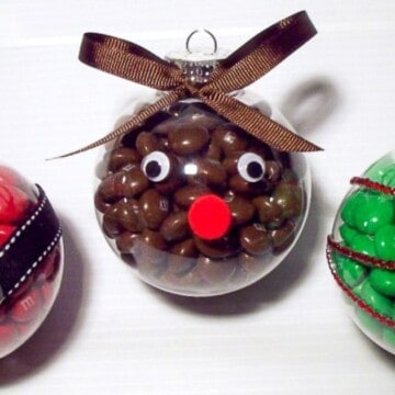 candy christmas ornament craft 10