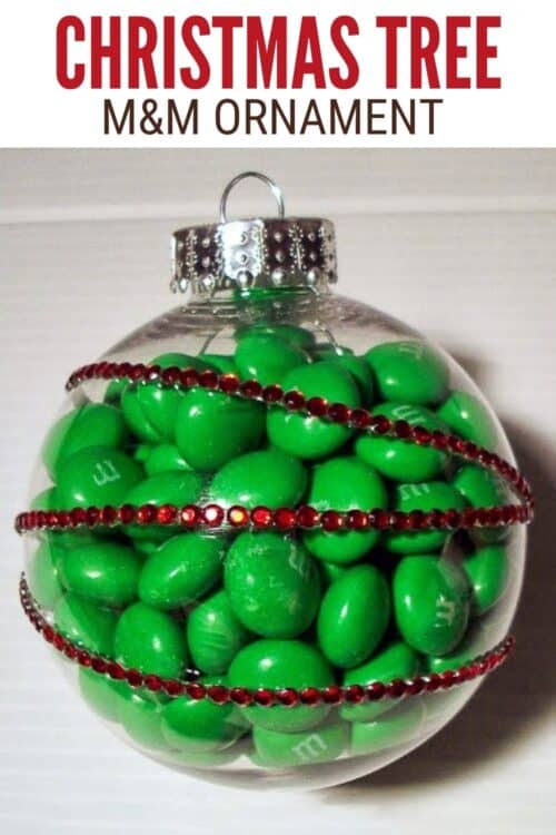 M&M's Christmas Ornaments