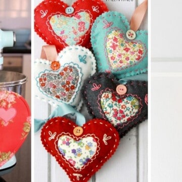 fabric valentine crafts 2