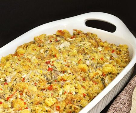 Chicken and Cornbread Dressing