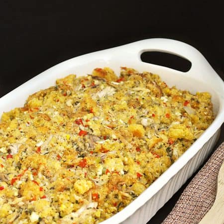 Chicken and Cornbread Dressing