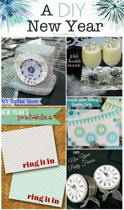 A DIY Happy New Year - The Crafty Blog Stalker