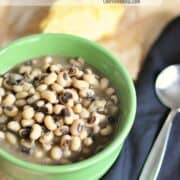 Start of the New Year right with this delicious Black Eyed Peas Recipe