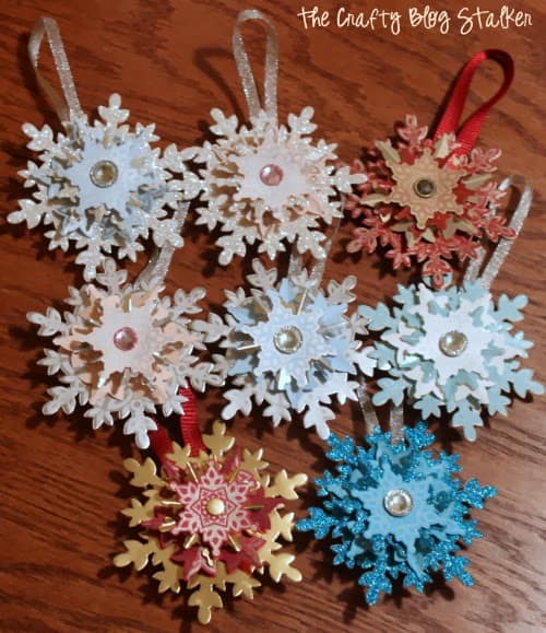 Easy DIY Snowflake Christmas Ornament – Simply Southern Mom