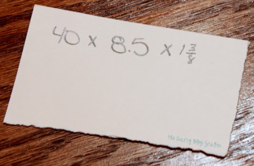 a piece of paper showing measurements to make a coat rack