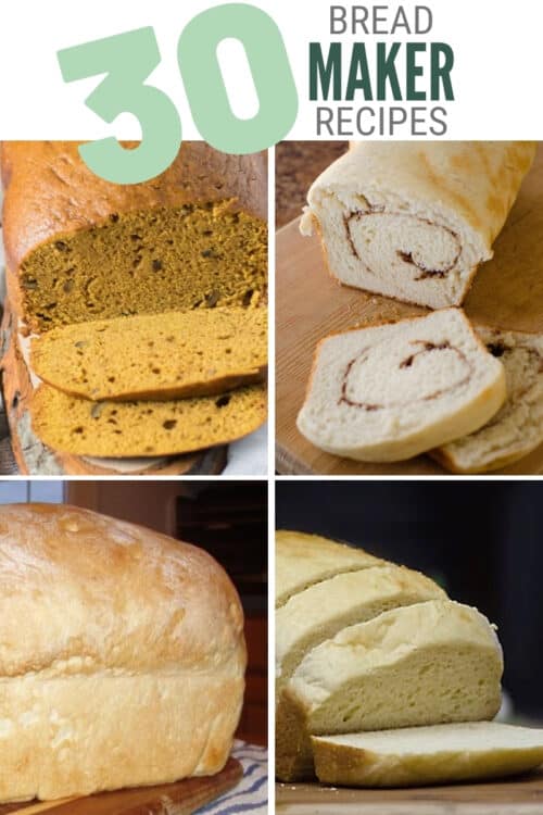 title image for 30 of the Best Bread Maker Recipes