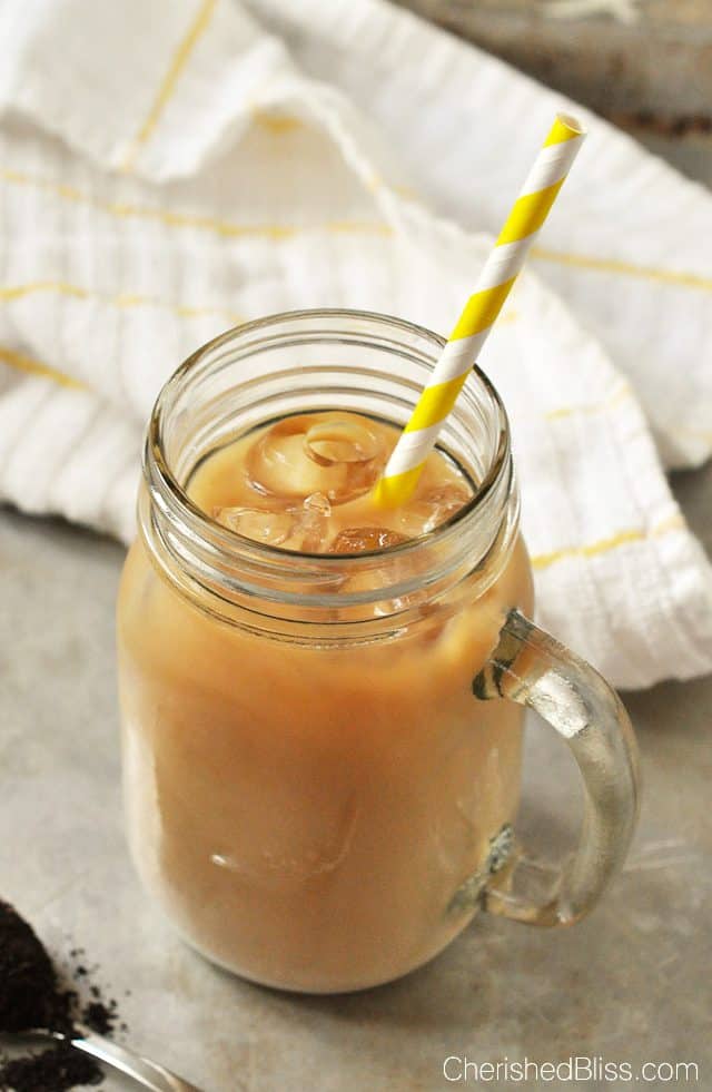 Last Minute Iced Coffee Recipe #coffeejourneys #cbias #ad