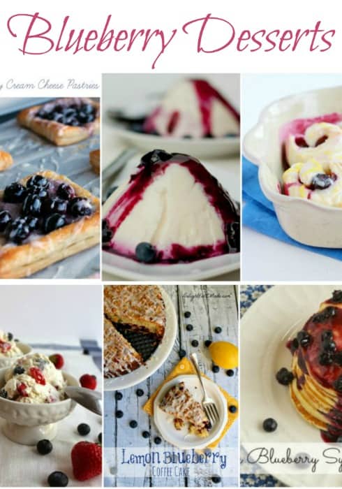 Blueberry Desserts