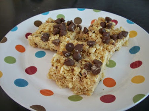 Almond Joy Rice Krispie Bars