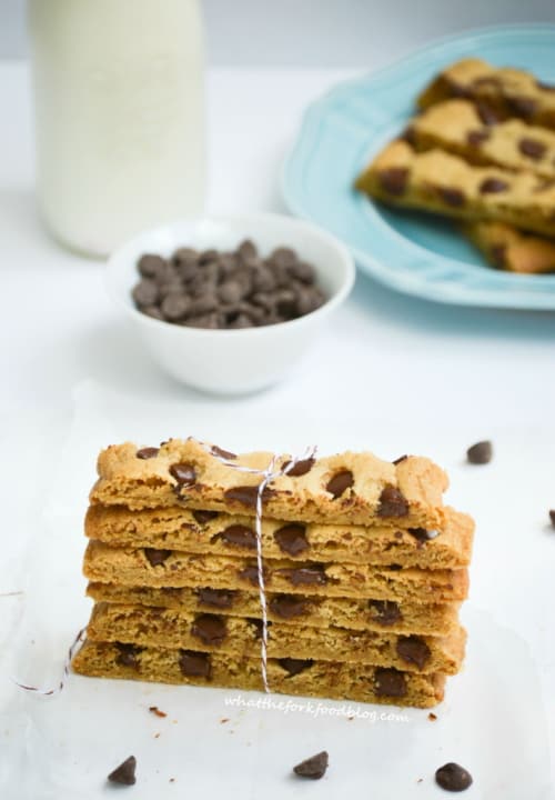 Chocolate Chip Cookie Sticks