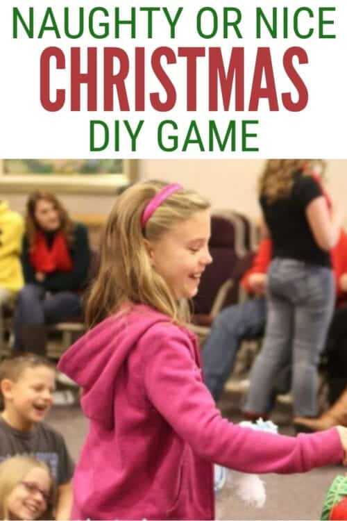 title image for Naughty or Nice Family Christmas Game