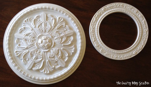 How to Make Painted Medallions Wall Decor, a tutorial featured by top US craft blog, The Crafty Blog Stalker