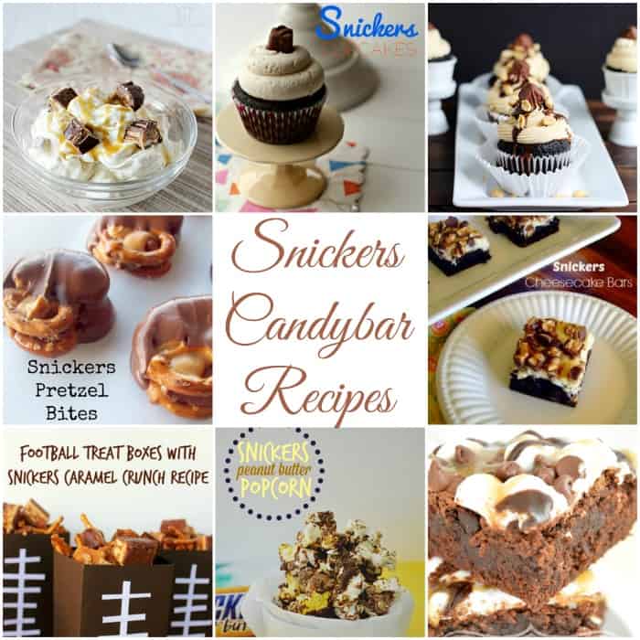 Snickers Chocolate Candybar recipes