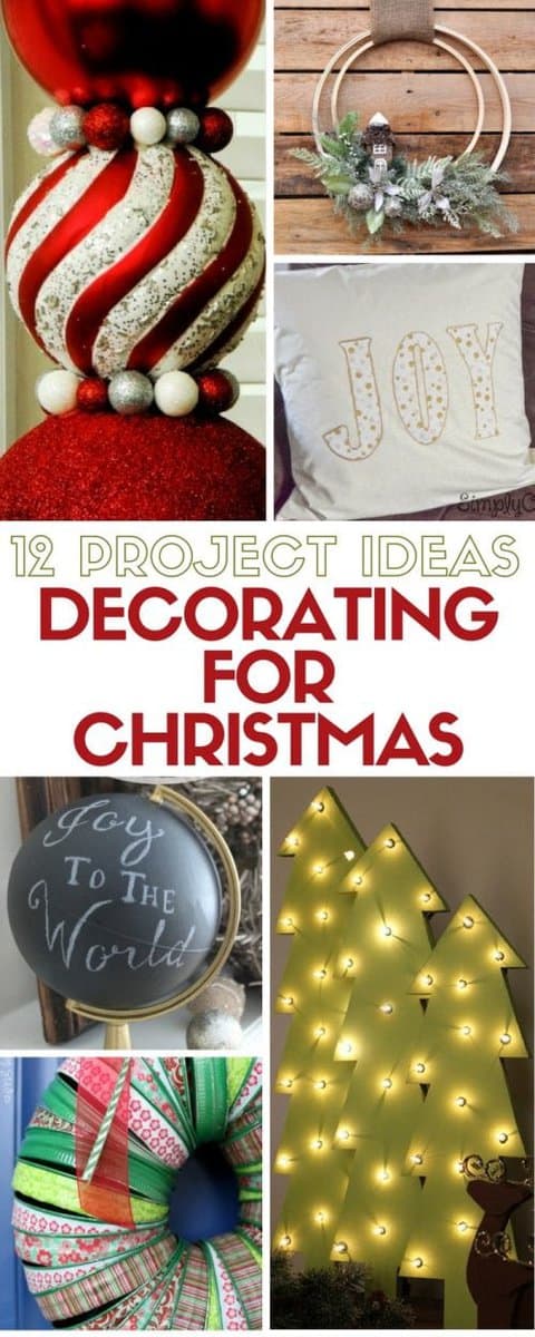 12 Project Ideas: Decorating for Christmas - The Crafty Blog Stalker