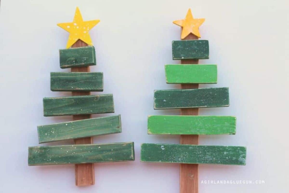 Christmas Tree from Scrap Wood.