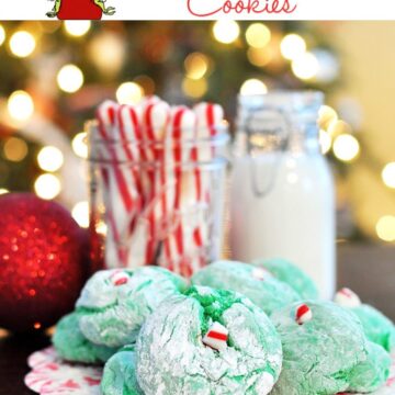 Create special memories this holiday season with these Grinch inspired Cool Whip Cookies