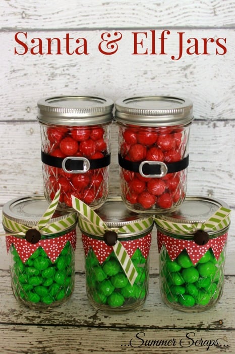 DIY Elf Mason Jars & Cute Christmas Gifts