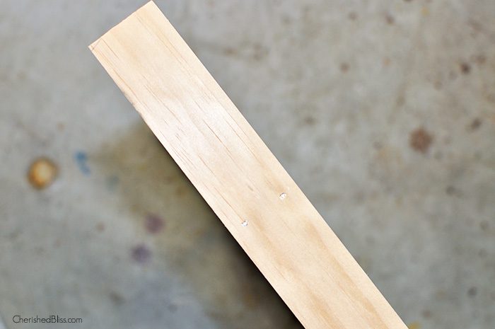 With this simple, quick, and easy DIY wooden Ladder Tutorial you can build your very own for under $5!! 