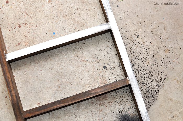 With this simple, quick, and easy DIY wooden Ladder Tutorial you can build your very own for under $5!! 