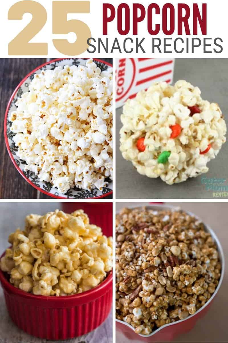 title image for 20 Easy and Simple Popcorn Snack Recipes Delicious And Fun To Make