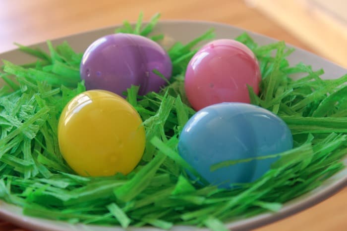 DIY make your own colorful Easter grass!  Easter grass, Edible easter  crafts, Easter colors