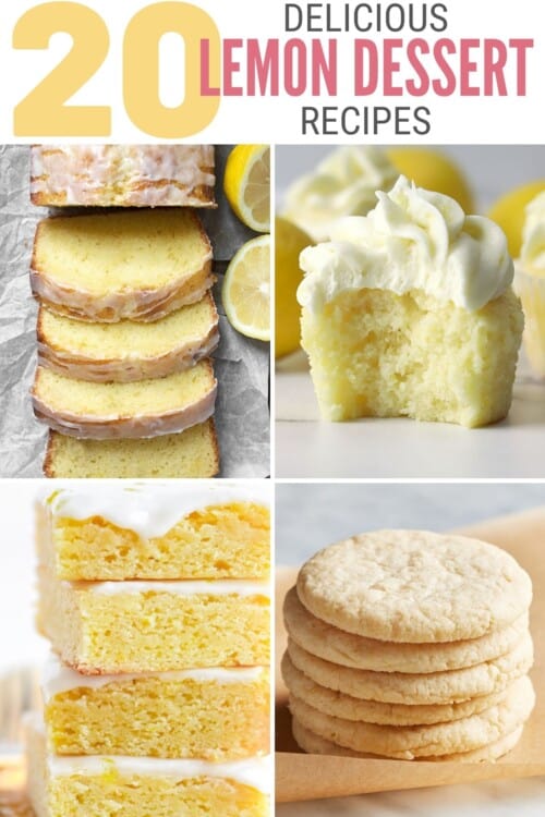 title image for 20 of the Most Delicious Lemon Dessert Recipes 